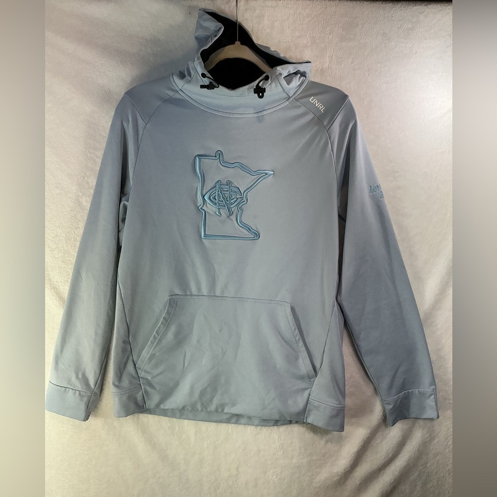 UNRL Men's Performance Jacket - Light Blue A0422